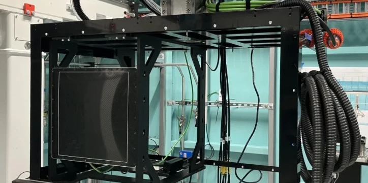 flat panel on gantry